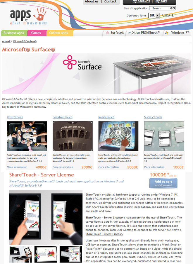 surface