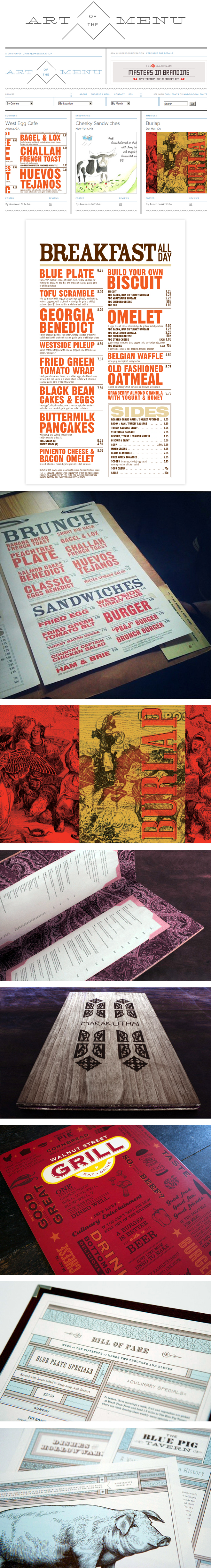 menus